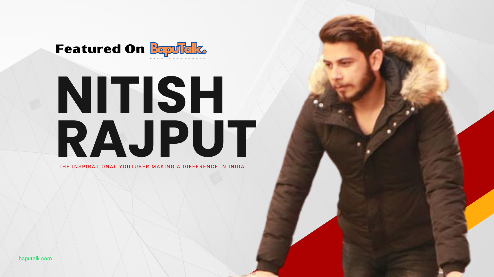 Nitish Rajput: The Inspirational YouTuber Making a Difference in India