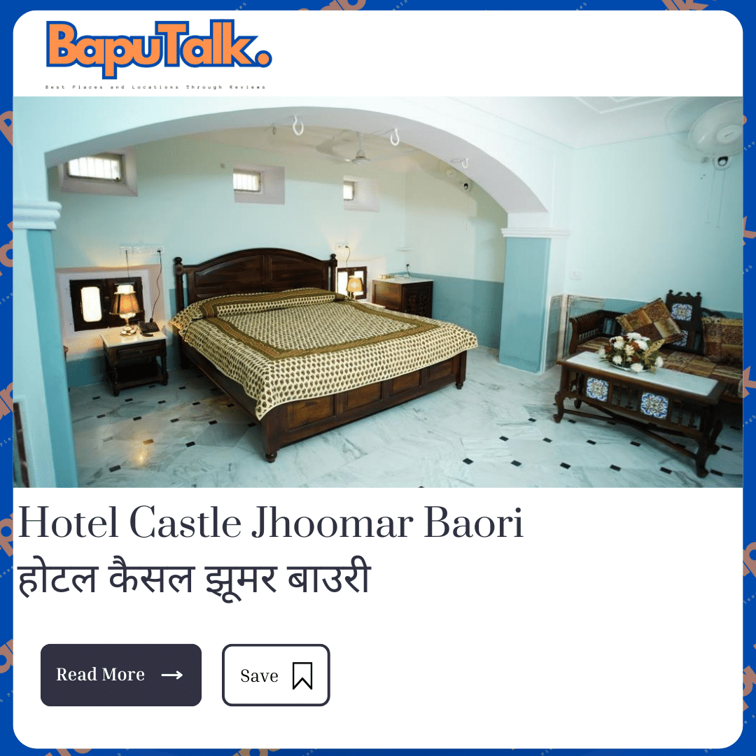 Discover Tranquil Luxury at Hotel Castle Jhoomar Baori in Ranthambore