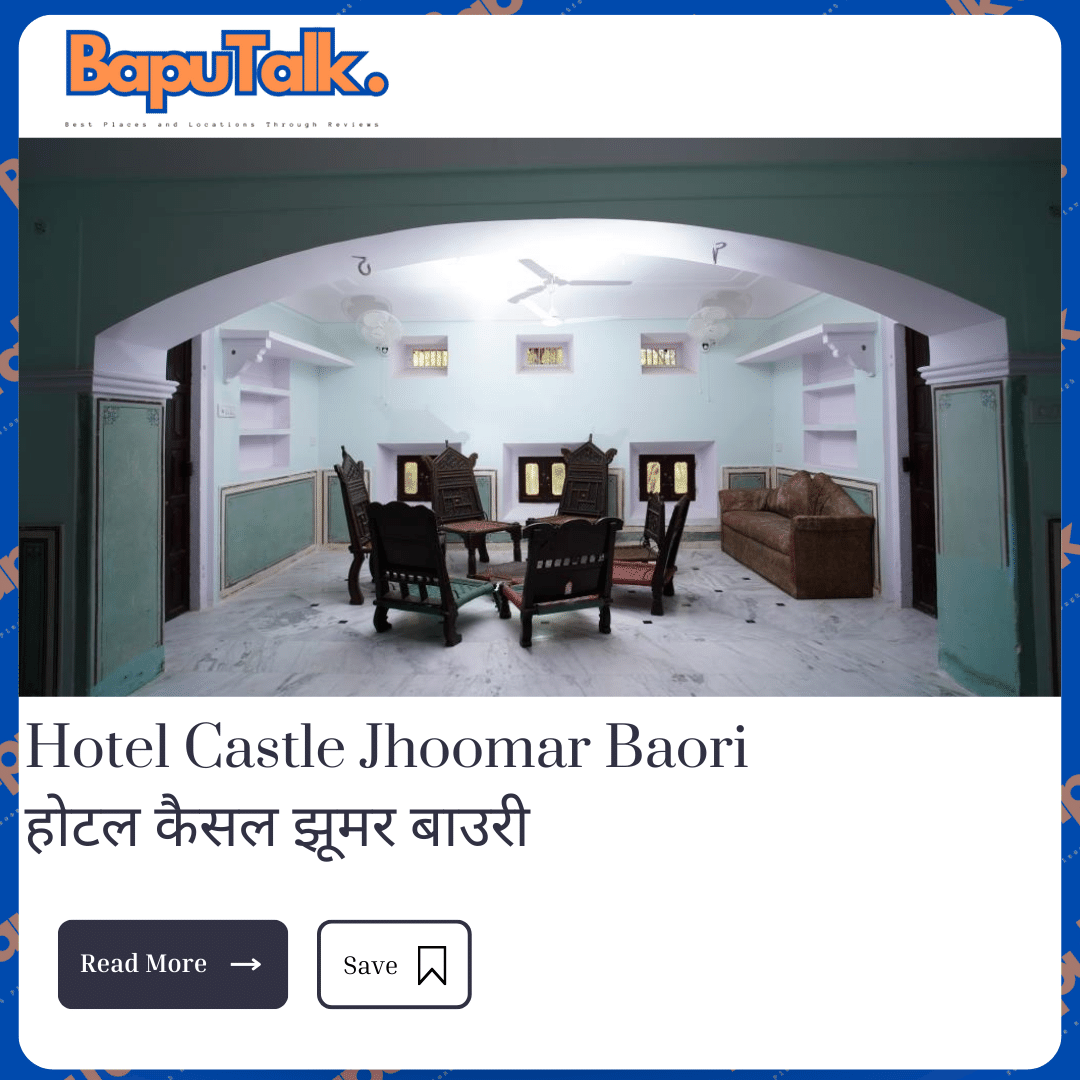 Discover Tranquil Luxury at Hotel Castle Jhoomar Baori in Ranthambore1