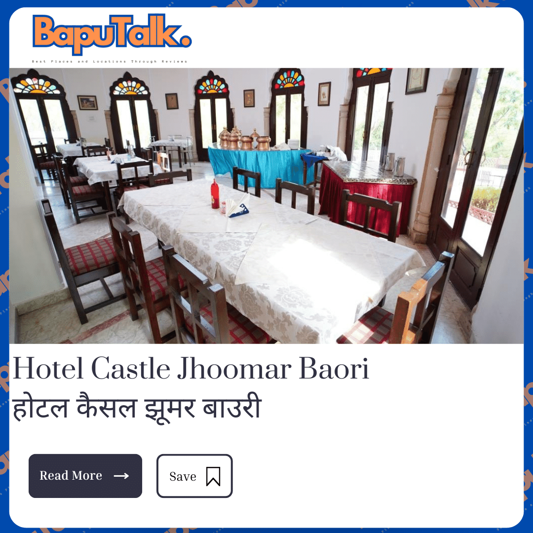 Discover Tranquil Luxury at Hotel Castle Jhoomar Baori in Ranthambore2