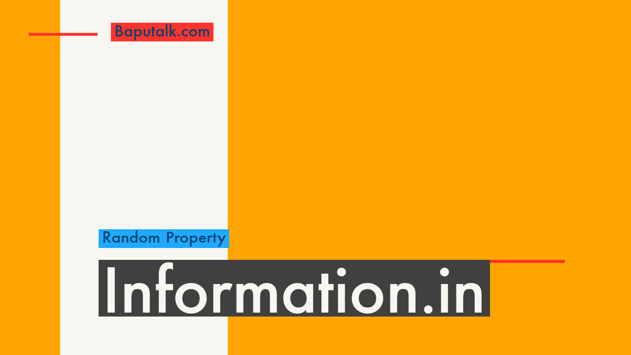 Review of Information.in: A website of the Ministry of Information and Broadcasting